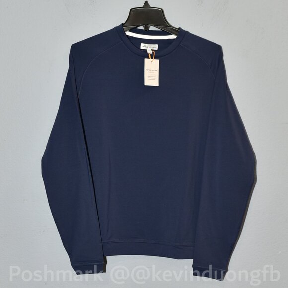 Peter Millar crew neck pullover long sleeve - Picture 1 of 7